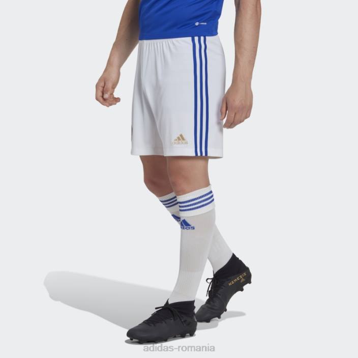 Adidas pantaloni scurți home leicester city fc 22/23 alb fierbinți bărbați alb 2JBN14363