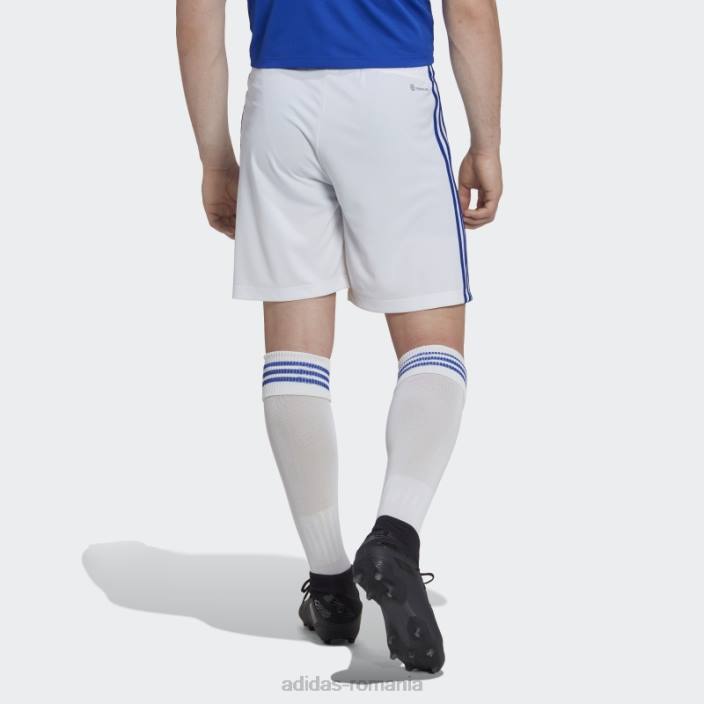Adidas pantaloni scurți home leicester city fc 22/23 alb fierbinți bărbați alb 2JBN14363