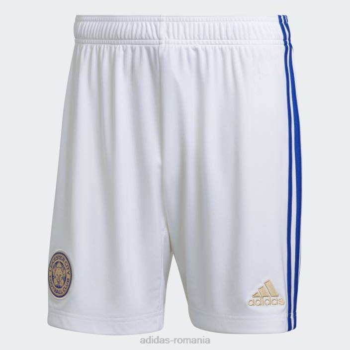 Adidas pantaloni scurți home leicester city fc 22/23 alb fierbinți bărbați alb 2JBN14363