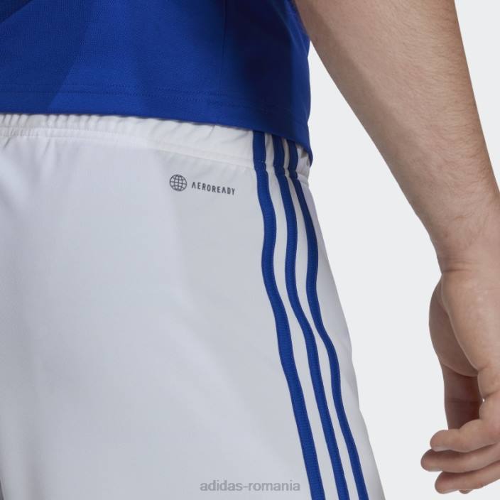 Adidas pantaloni scurți home leicester city fc 22/23 alb fierbinți bărbați alb 2JBN14363