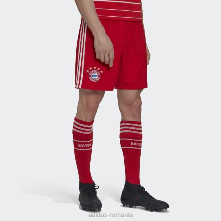 Adidas pantaloni scurți home roșu fc bayern 22/23 bărbați roșu 2JBN14315
