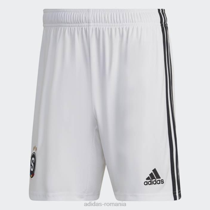 Adidas pantaloni scurți home sparta praga 22/23 alb bărbați alb 2JBN14387
