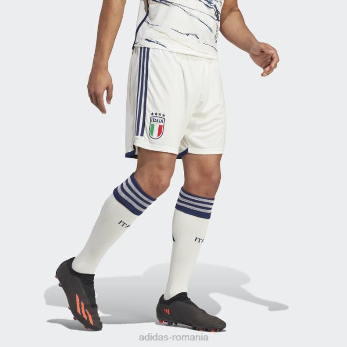 Adidas pantaloni scurți italia 23 deplasare alb bărbați alb 2JBN13675