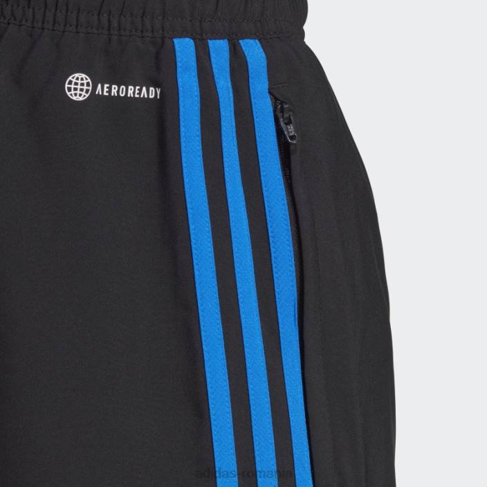 Adidas pantaloni scurți manchester united condivo 22 downtime negru bărbați negru/albastru strălucitor 2JBN14125