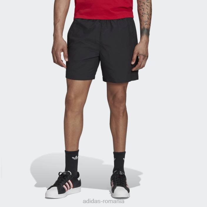 Adidas pantaloni scurți manchester united dna downtime negru adidas bărbați negru 2JBN14148