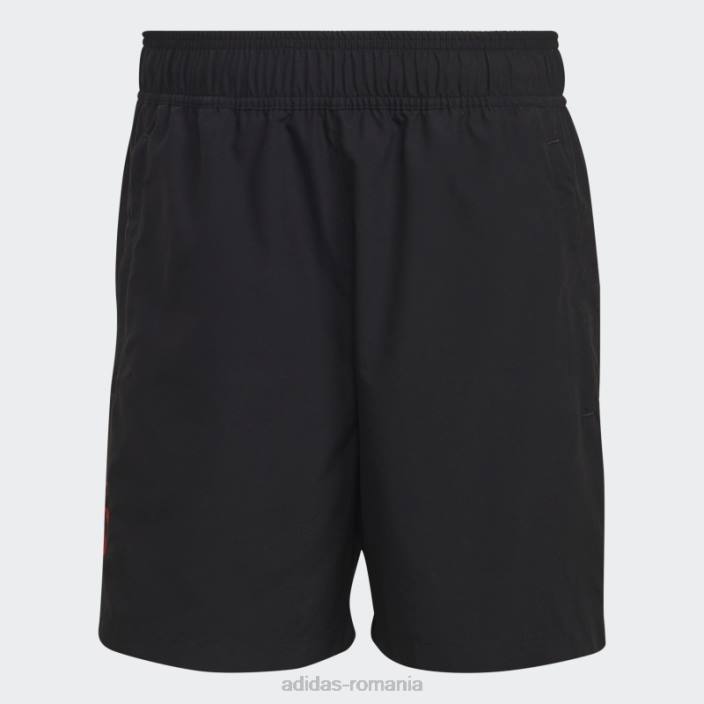 Adidas pantaloni scurți manchester united dna downtime negru adidas bărbați negru 2JBN14148