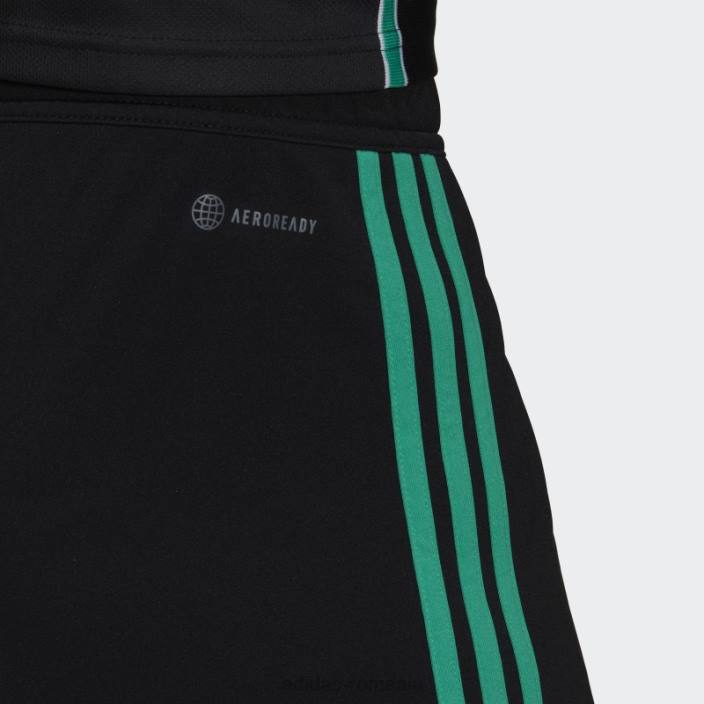 Adidas pantaloni scurți negru celtic fc 22/23 deplasare bărbați negru 2JBN14243