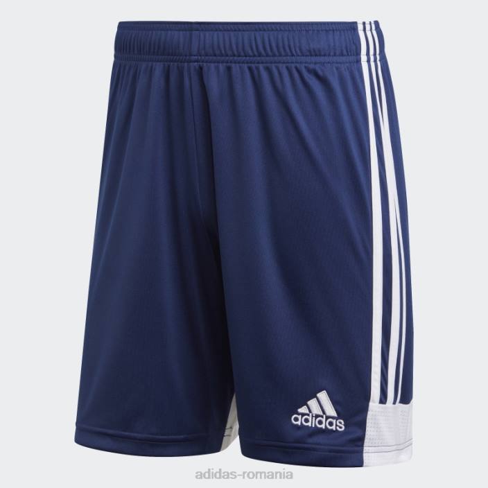 Adidas pantaloni scurți tastigo 19 albastru închis adidas bărbați albastru închis/alb 2JBN7230