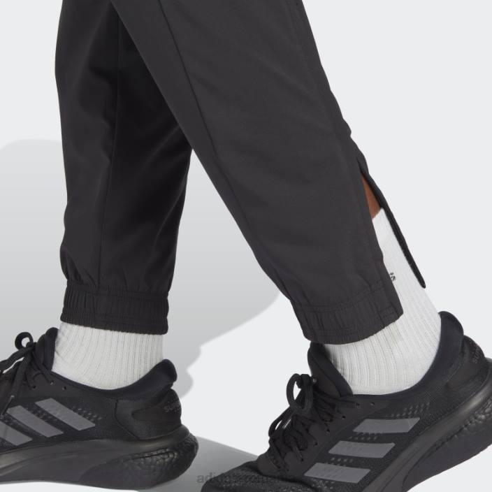 Adidas pantaloni tesuti icon manchester united negri bărbați negru 2JBN6097