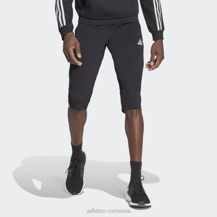 Adidas pantaloni tiro black 23 league 3/4 bărbați negru 2JBN4885