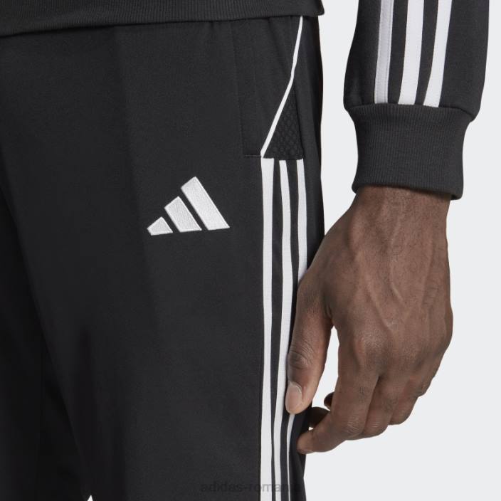 Adidas pantaloni tiro black 23 league 3/4 bărbați negru 2JBN4885