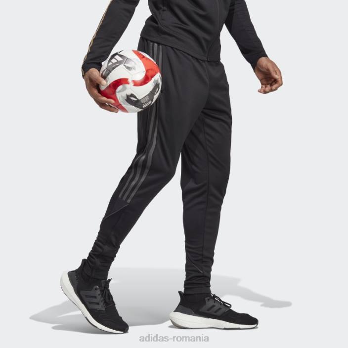 Adidas pantaloni tiro gri fashion bărbați gri inchis 2JBN4950