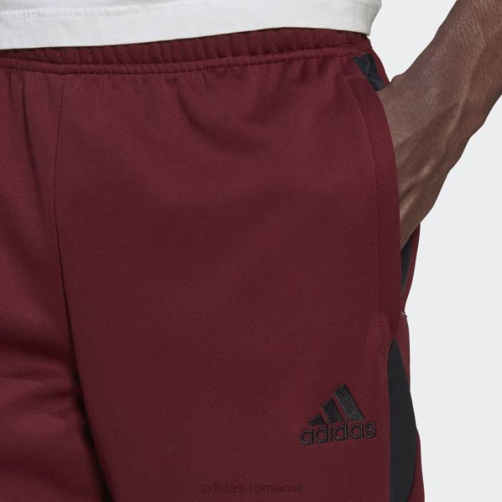 Adidas pantaloni tiro roșii bărbați roșu 2JBN14761