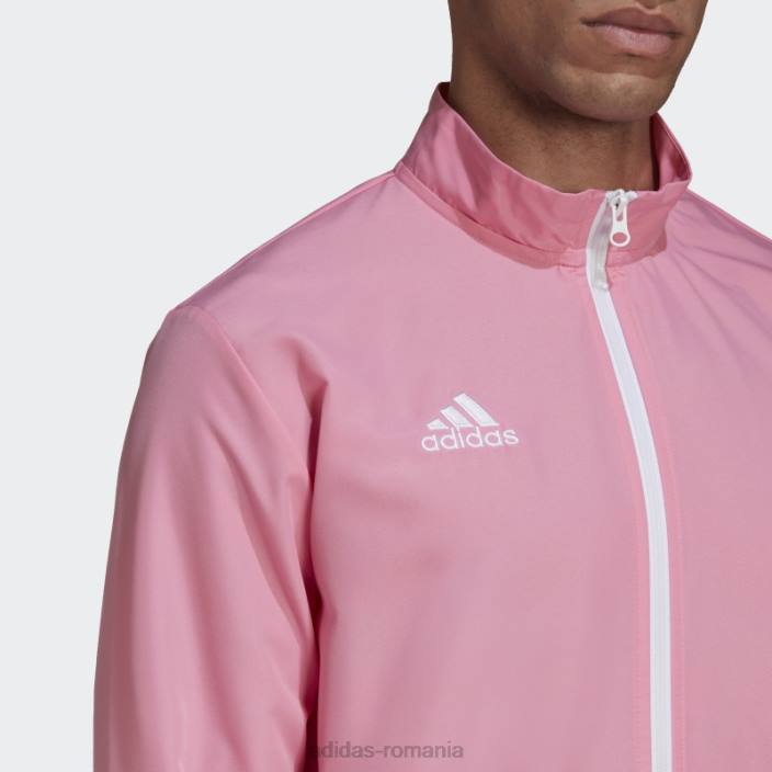 Adidas pink glow entrada 22 prezentare track top bărbați strălucire roz 2JBN14254