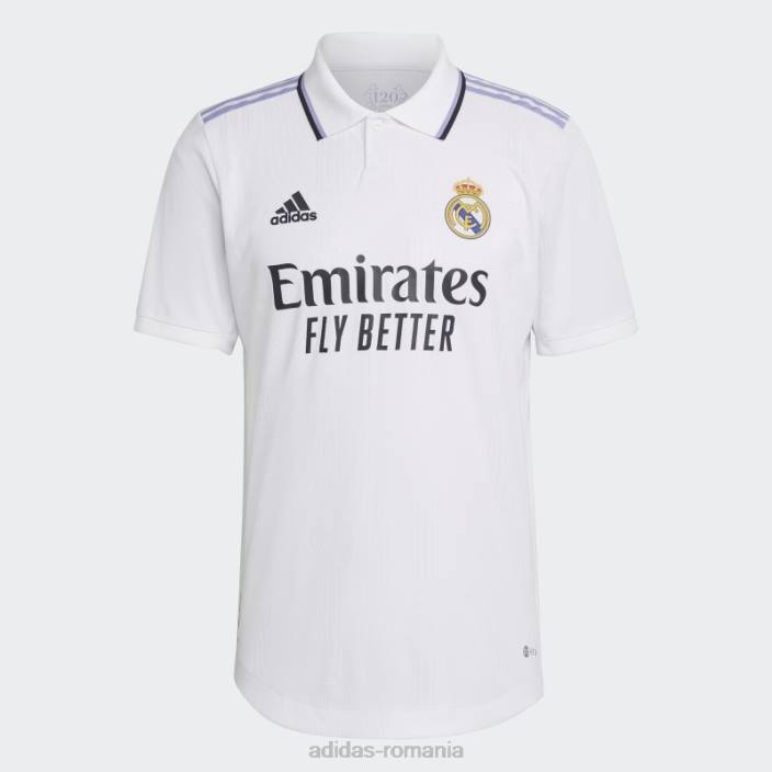 Adidas real madrid 22/23 home tricou autentic alb bărbați alb 2JBN13238