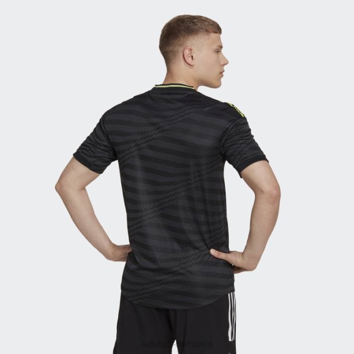 Adidas real madrid 22/23 tricou autentic negru adidas bărbați negru/var 2JBN13758
