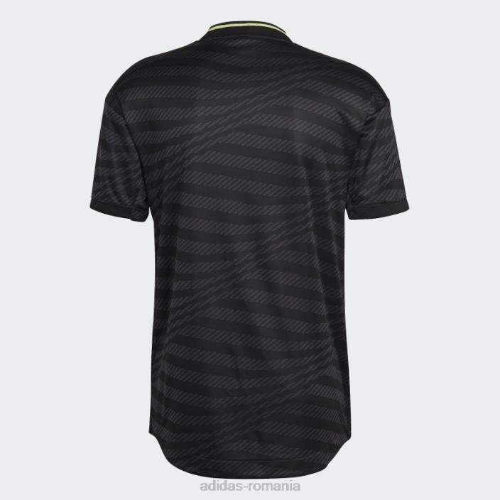 Adidas real madrid 22/23 tricou autentic negru adidas bărbați negru/var 2JBN13758