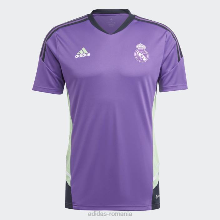 Adidas real madrid condivo 22 tricou de antrenament mov fashion bărbați Violet 2JBN5455