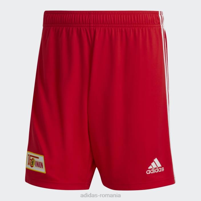 Adidas roșu 1. fc union berlin 22/23 pantaloni scurți acasă adidas bărbați roșu 2JBN14307