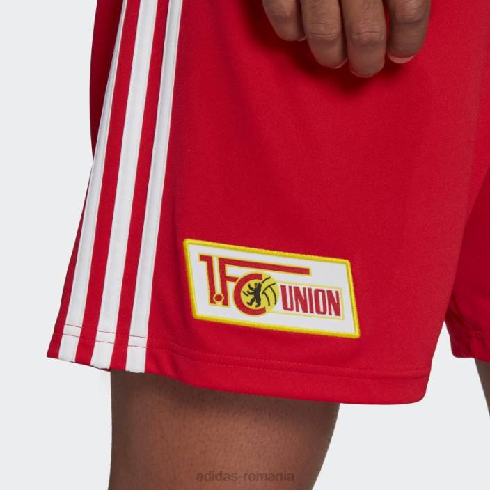 Adidas roșu 1. fc union berlin 22/23 pantaloni scurți acasă adidas bărbați roșu 2JBN14307