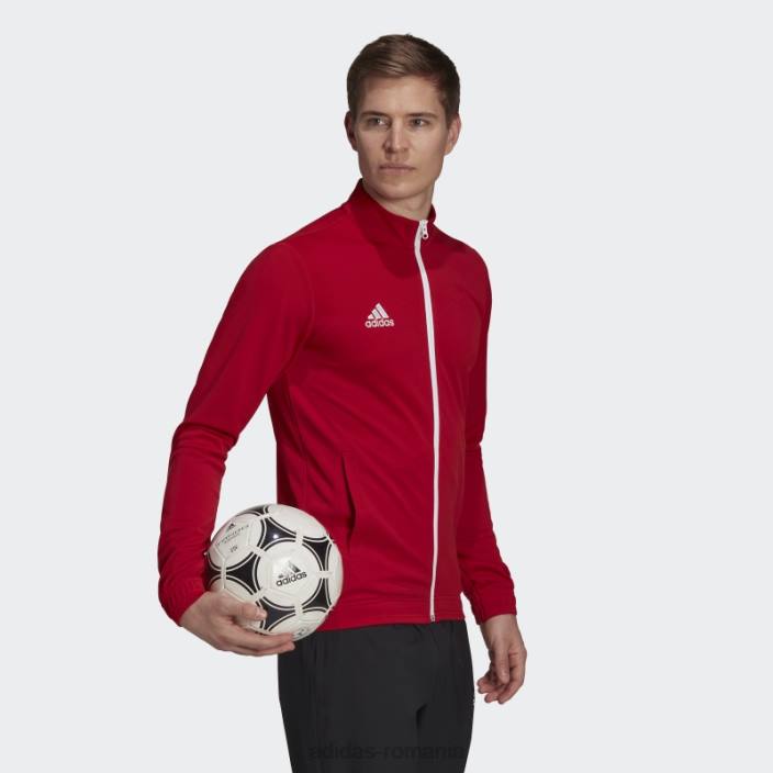 Adidas roșu entrada 22 track top adidas bărbați roșu 2JBN13401