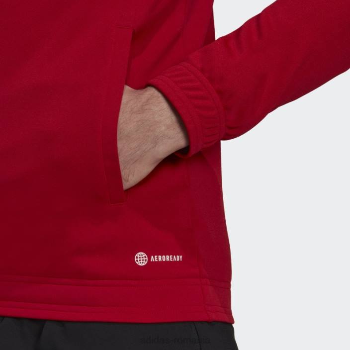 Adidas roșu entrada 22 track top adidas bărbați roșu 2JBN13401