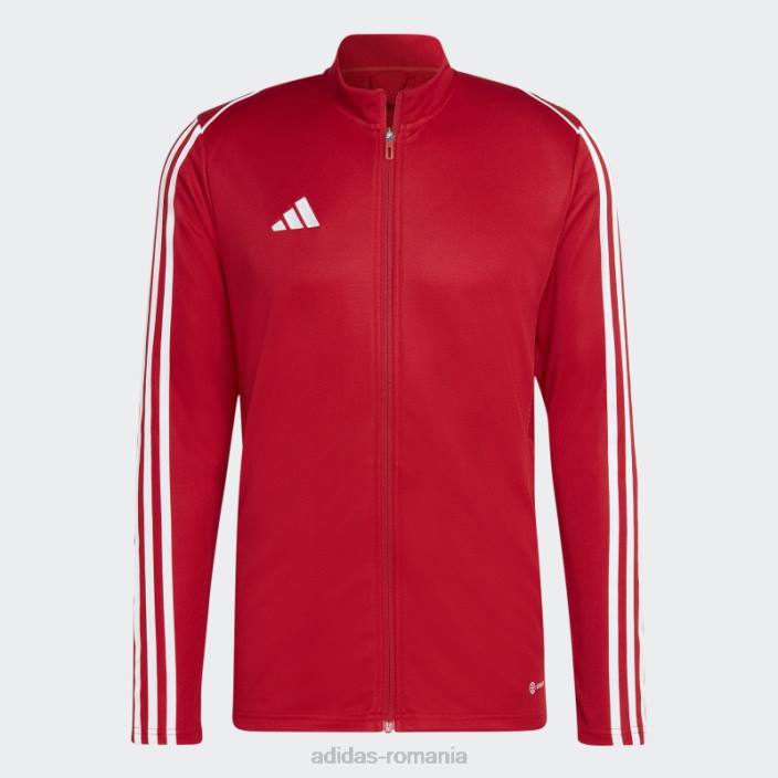 Adidas roșu fierbinte tiro 23 league jachetă de antrenament bărbați roșu 2JBN4894