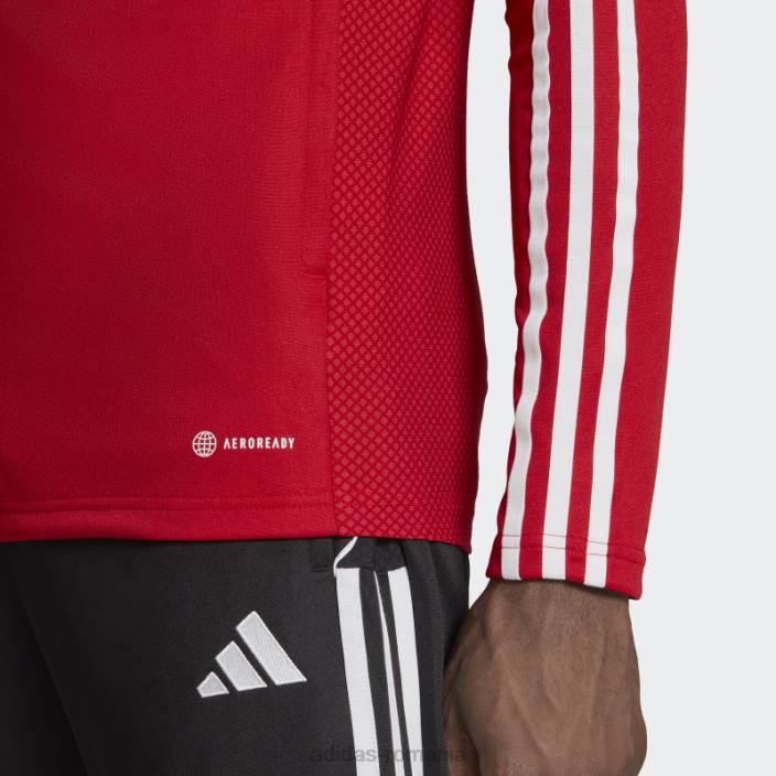 Adidas roșu fierbinte tiro 23 league jachetă de antrenament bărbați roșu 2JBN4894