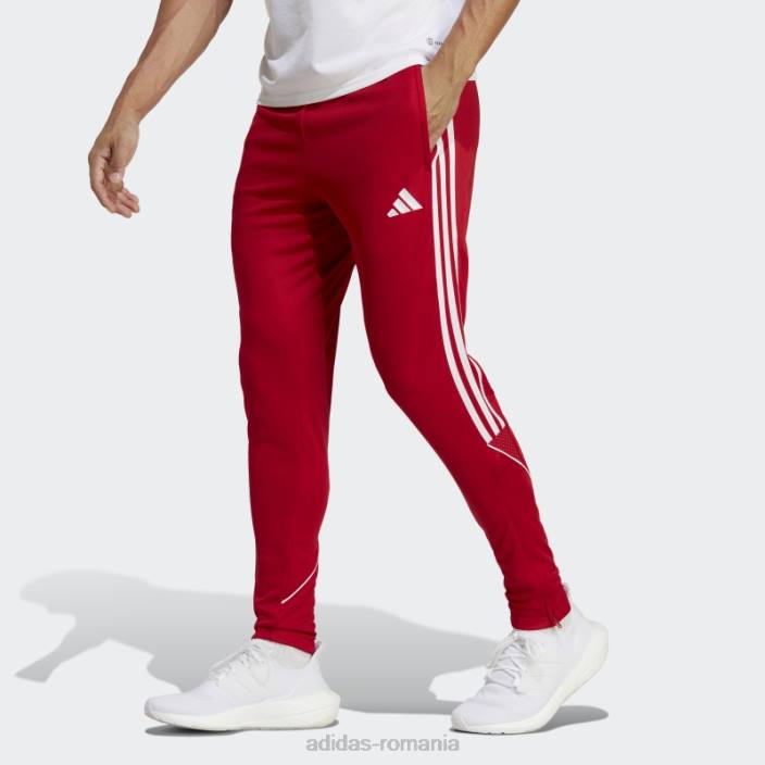 Adidas roșu tiro 23 league pantaloni fashion bărbați roșu 2JBN4852