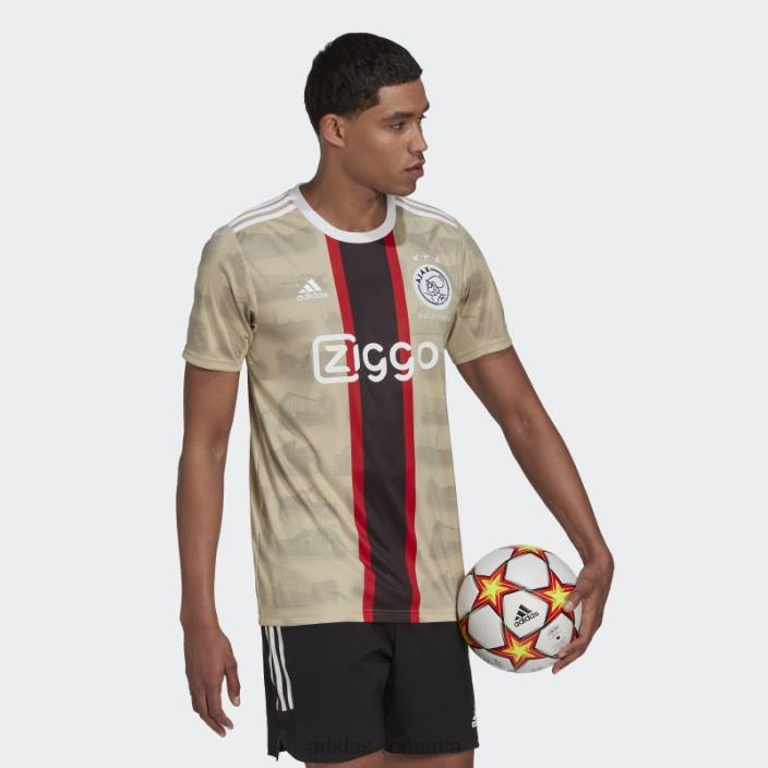 Adidas savanna ajax amsterdam x daily paper 22/23 tricou al treilea bărbați savană 2JBN13385