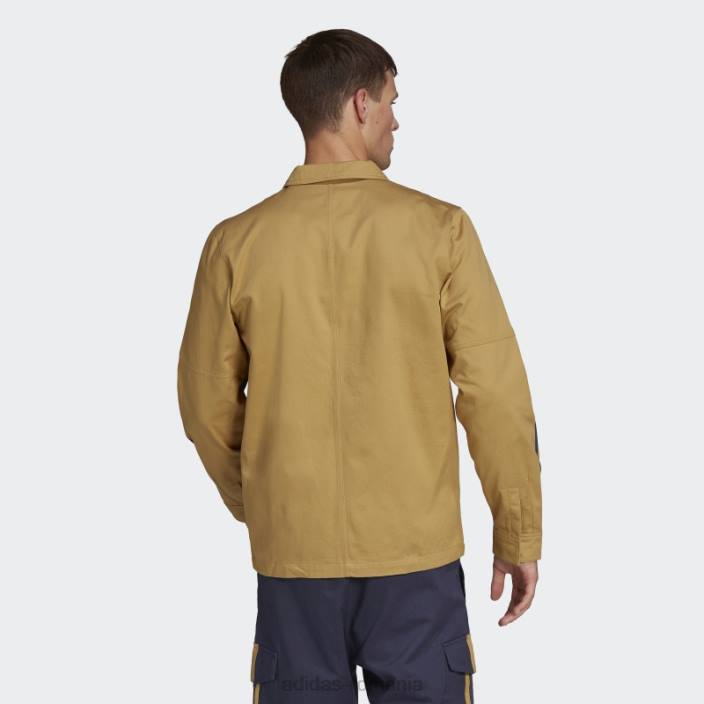 Adidas supracămașă tiro bej auriu bărbați bej auriu 2JBN14710