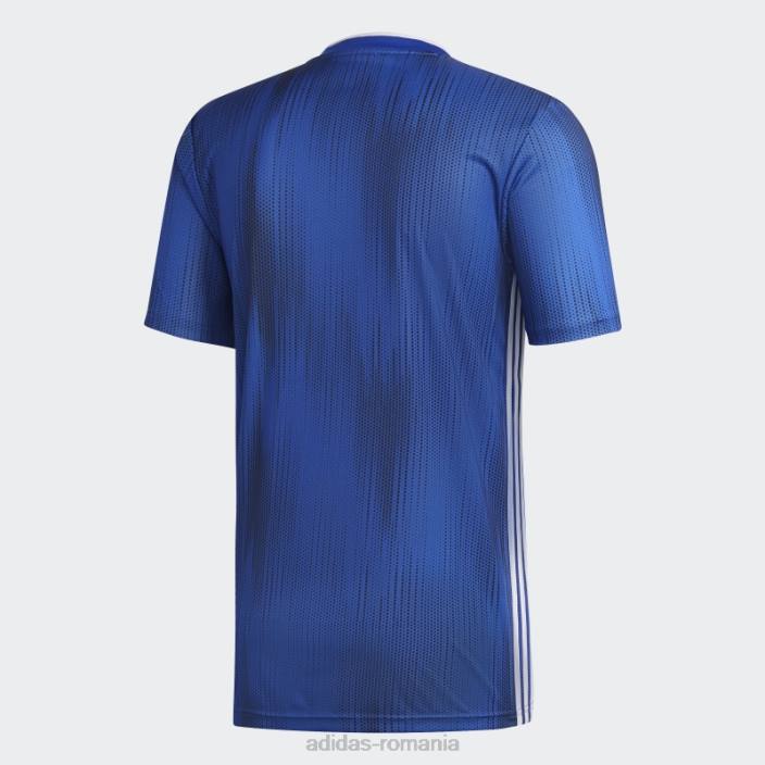 Adidas tiro 19 tricou alb fashion bărbați albastru îndrăzneț/alb 2JBN15165