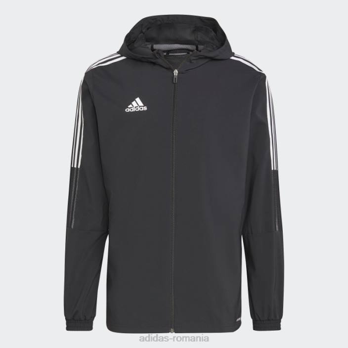 Adidas tiro 21 windbreaker negru bărbați negru 2JBN1615