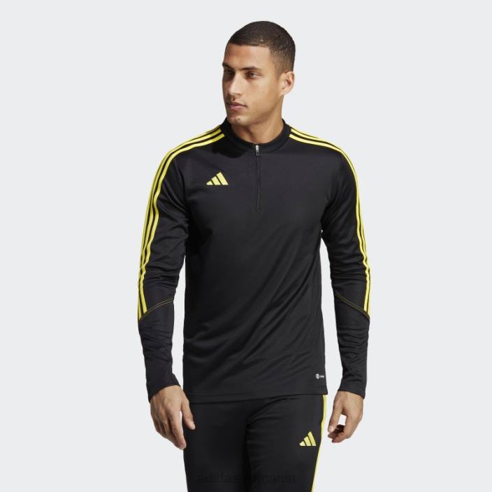 Adidas tiro 23 club antrenament top galben bărbați galben închis 2JBN13298