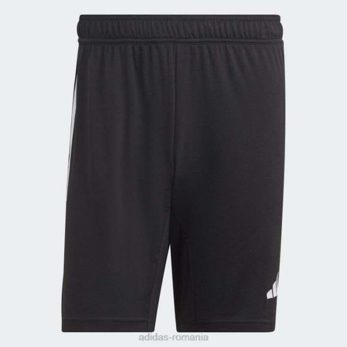 Adidas tiro 23 pro heat.rdy pantaloni scurți negri bărbați alb negru 2JBN13784