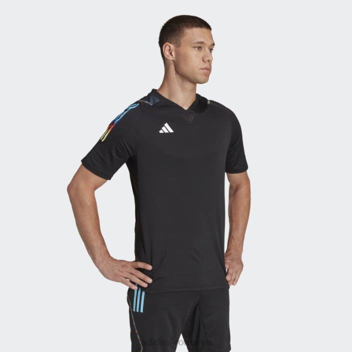 Adidas tiro 23 pro tricou negru adidas bărbați negru 2JBN7278