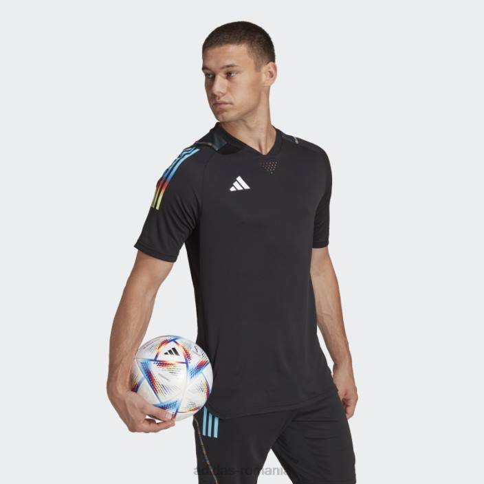 Adidas tiro 23 pro tricou negru adidas bărbați negru 2JBN7278
