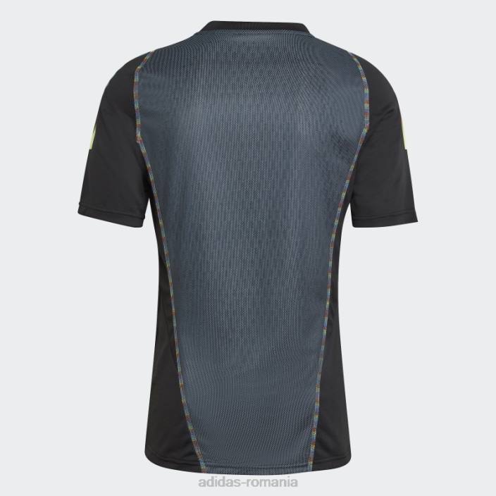 Adidas tiro 23 pro tricou negru adidas bărbați negru 2JBN7278
