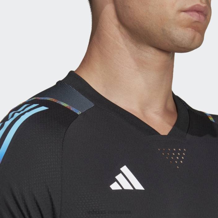 Adidas tiro 23 pro tricou negru adidas bărbați negru 2JBN7278