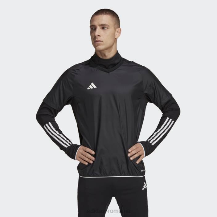 Adidas tiro 23 pro wind.rdy piste windbreaker negru bărbați negru 2JBN6086