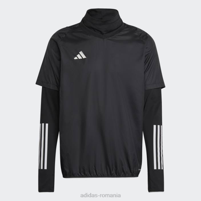 Adidas tiro 23 pro wind.rdy piste windbreaker negru bărbați negru 2JBN6086