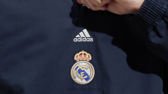 Adidas top cu iconiță bleumarin real madrid bărbați marina de noapte 2JBN6023