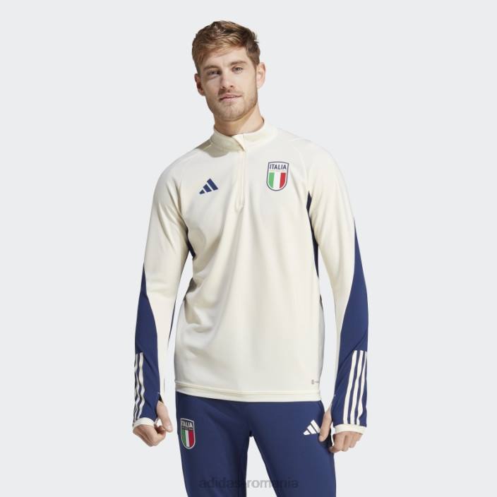 Adidas top de antrenament alb italia tiro 23 bărbați alb 2JBN13990