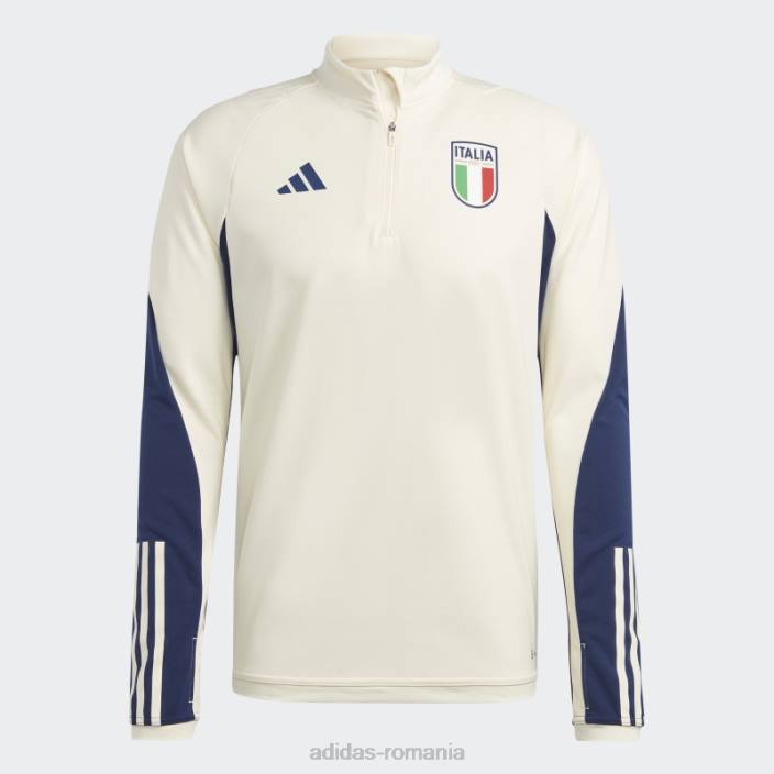 Adidas top de antrenament alb italia tiro 23 bărbați alb 2JBN13990