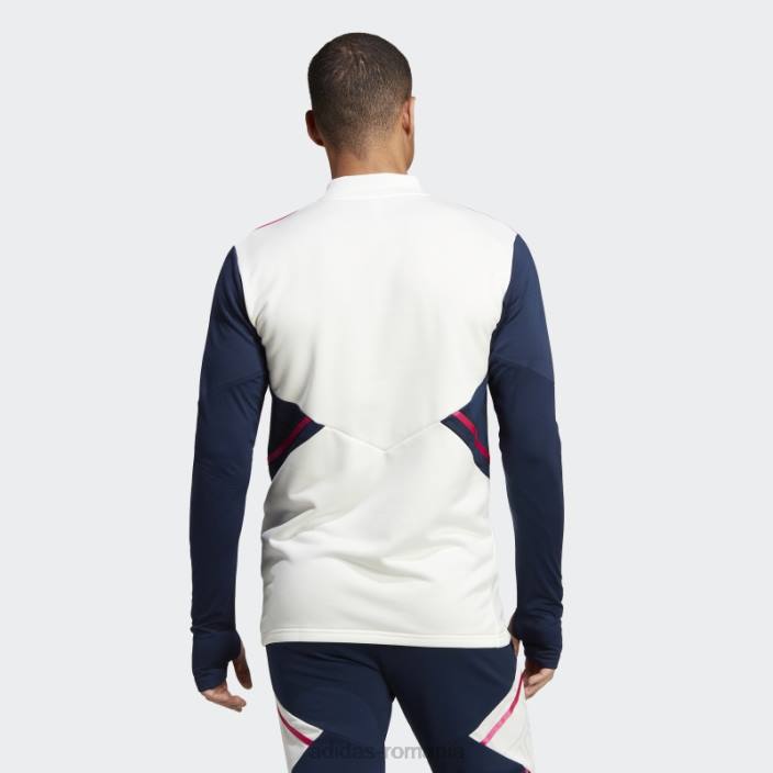 Adidas top de antrenament arsenal condivo 22 alb adidas bărbați alb/marinier 2JBN7470