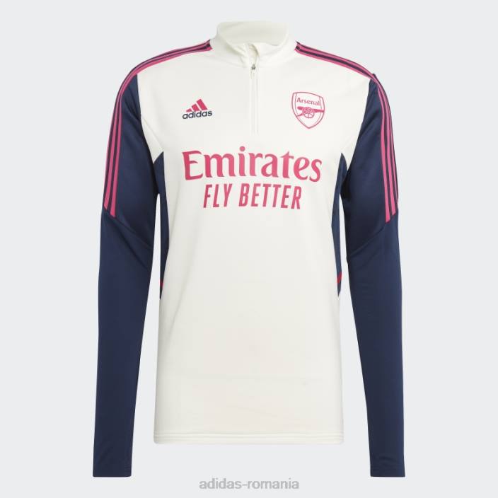 Adidas top de antrenament arsenal condivo 22 alb adidas bărbați alb/marinier 2JBN7470