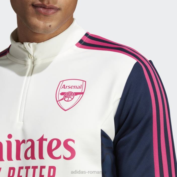 Adidas top de antrenament arsenal condivo 22 alb adidas bărbați alb/marinier 2JBN7470