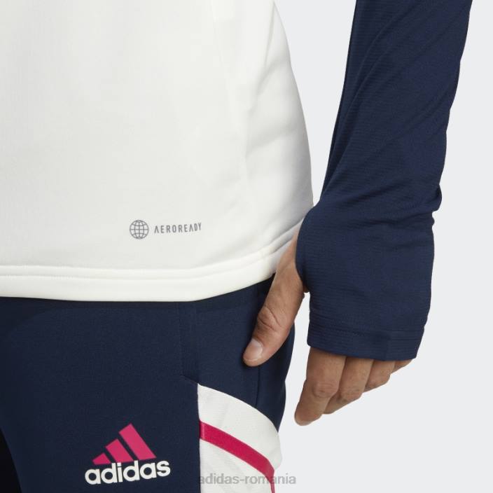 Adidas top de antrenament arsenal condivo 22 alb adidas bărbați alb/marinier 2JBN7470