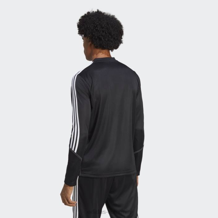 Adidas top de antrenament club negru tiro 23 bărbați alb negru 2JBN13876