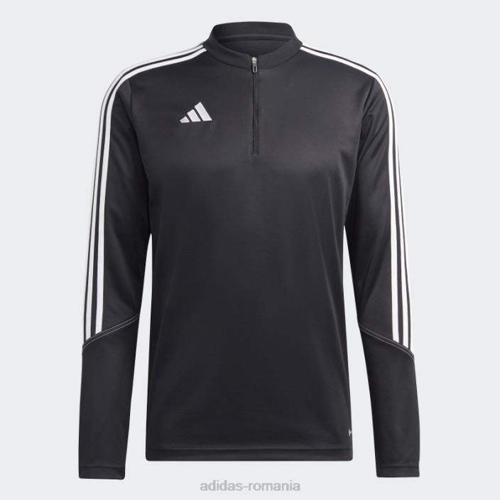 Adidas top de antrenament club negru tiro 23 bărbați alb negru 2JBN13876